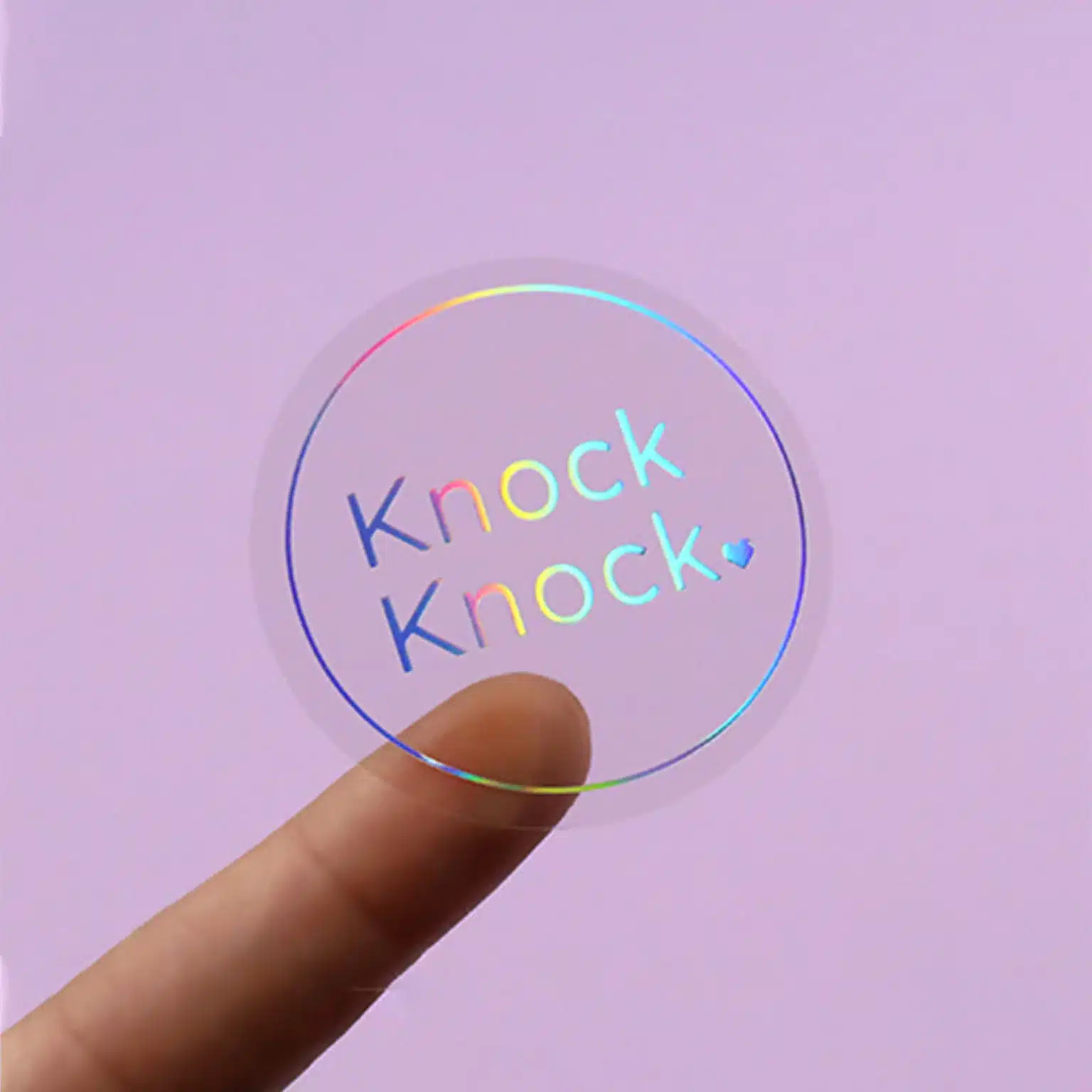 Print Clear Stickers